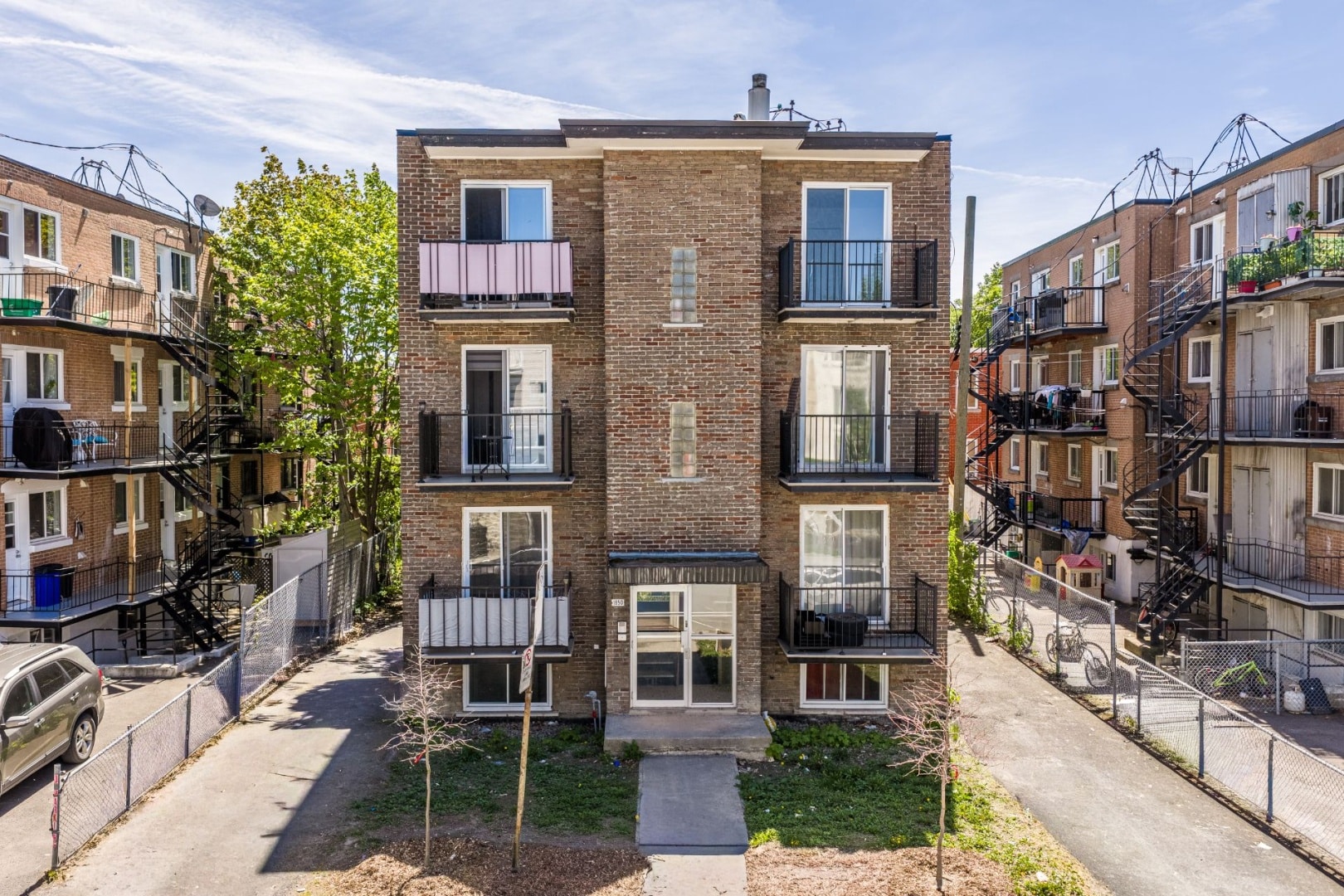 Immeubles résidentiels de l'Est de Montréal